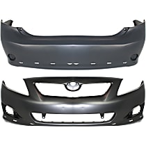 2010 toyota corolla shop le front bumper