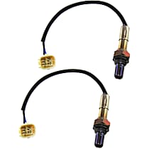 Before Catalytic Converter, Driver and Passenger Side Oxygen Sensor, Set of 2, 4-wire