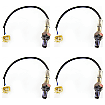 Oxygen Sensor, Set of 4, 4-wire