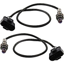 After Catalytic Converter, Driver and Passenger Si Oxygen Sensor, Set of 2, 4-wire, 6 Cyl 2.7L