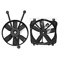 Radiator Fan Driver and Passenger Side, 6 Cyl 3.8L, Single fan