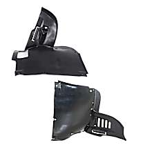 Front, Driver and Passenger Side Engine Splash Shield, Lower