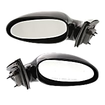 Driver and Passenger Side Mirror, Power, Non-Folding, Non-Heated, Paintable, Without Signal Light, Without memory, Without Puddle Light, Without Auto-Dimming, Without Blind Spot Feature