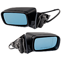 Driver and Passenger Side Mirror, Power, Non-Heated, Manual Folding, Paintable, No Signal Light, No Memory, No Puddle Light, No Auto-Dimming, No Blind Spot Feature