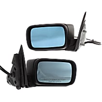 Driver and Passenger Side Mirrors, Power, Power Folding, Heated, Paintable, Without Signal Light, Without memory, Without Puddle Light, Without Auto-Dimming, Without Blind Spot Feature