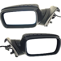 Driver and Passenger Side Mirrors, Power, Manual Folding, Heated, Paintable, Without Signal Light, With memory, Without Puddle Light, Without Auto-Dimming, Without Blind Spot Feature