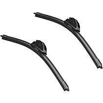 SET-BS18CA-D Front or Rear, Driver and Passenger Side Wiper Blades, Frameless