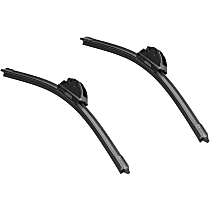 SET-BS20CA-F Front or Rear, Driver and Passenger Side Wiper Blades, Frameless