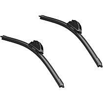 SET-BS20CA Front or Rear, Driver and Passenger Side Wiper Blades, Frameless