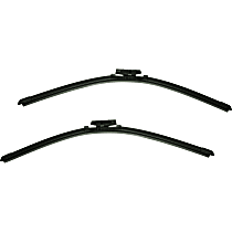 Front, Driver and Passenger Side Wiper Blade, Only Use Icon Clearmax 365, Frameless