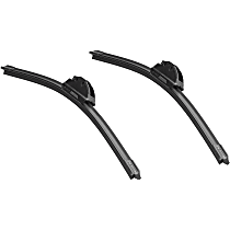 SET-BS28CA Front or Rear, Driver and Passenger Side Wiper Blades, Frameless, Hatchback, All Wheel Drive