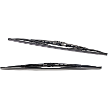 Front or Rear, Driver and Passenger Side Wiper Blade, Framed
