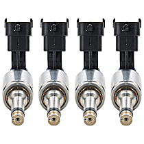 Fuel Injector, GAS, One Per Cylinder, Set of 4, 4 Cyl 2.0L - 