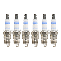 Spark Plug, Set of 6, 6 Cyl 4.3L, Platinum Series - 