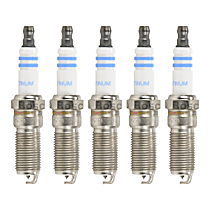 Spark Plug, Set of 5, 5 Cyl 3.7L, Platinum Series - 