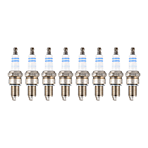 Spark Plug, Do Not Gap, Gap is Preset, Set of 8, 8 Cyl 5.9L, Platinum Series - 