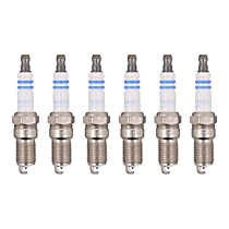 Spark Plug, Set of 6, 6 Cyl 3.0L, Platinum Series - 