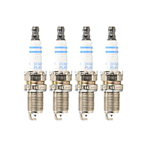 Spark Plug, Original Equipment is Copper, Set of 4, 4 Cyl 1.9L, OE Fine Wire Double Platinum Spark Plug Series - 
