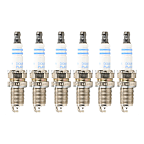 Spark Plug, Do Not Gap, Gap Is Preset; Original Equipment Is Nickel, Set of 6, 1.9L 4Cyl, OE Fine Wire Double Platinum Spark Plug Series - 