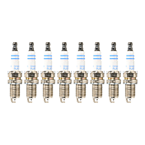 Spark Plug, Do Not Gap, Gap Is Preset; Original Equipment Is Nickel, Set of 8, 1.9L 4Cyl, OE Fine Wire Double Platinum Spark Plug Series - 