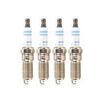 Spark Plug, Do Not Gap, Gap is Preset, Original Center Electrode Material is Iridium, Set of 4, 2.5L 4Cyl, OE Fine Wire Double Platinum Spark Plug Series - 