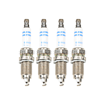 Spark Plug, Original Equipment is Copper, Set of 4, 3.5L 6Cyl, OE Fine Wire Double Platinum Spark Plug Series - 