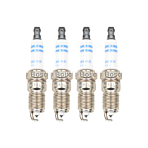 Spark Plug, Do Not Gap, Gap is Preset, Original Center Electrode and Ground Electrode Material is Platinum, Set of 4, 8.1L 8Cyl, OE Fine Wire Double Platinum Spark Plug Series - 