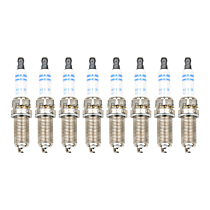 Spark Plug, Do Not Gap, Gap is Preset, Original Center Electrode Material is Iridium, Set of 8, 5.7L 8Cyl, OE Fine Wire Double Platinum Spark Plug Series - 