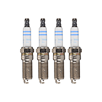 Spark Plug, Do Not Gap, Gap Is Preset; Original Equipment Is Iridium; Replacement Item, Set of 4, 4 Cyl 2.9L, Double Iridium Series - 