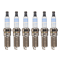 Spark Plug, Do Not Gap, Gap Is Preset; Original Equipment Is Iridium; Replacement Item, Set of 6, 3.7L 5Cyl, Double Iridium Series - 
