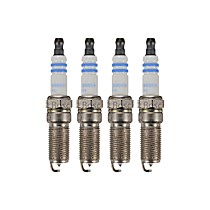 Spark Plug, Set of 4, 4 Cyl 2.5L, Double Iridium Series - 