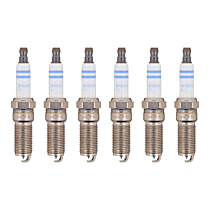 Spark Plug, Do Not Gap, Gap is Preset, Set of 6, 6 Cyl 3.6L, Double Iridium Series - 
