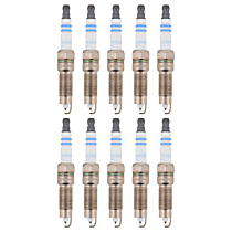 SET-BS96322-10 Spark Plug, 6.8L, 10Cyl, Set of 10, Double Iridium Series