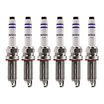 SET-BS96347-6 Spark Plug, 3.0L, 6Cyl, Set of 6, Double Iridium Series
