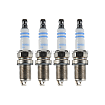 SET-BS9698-4 Spark Plug, 1.4L, 4Cyl, Set of 4, Double Iridium Series