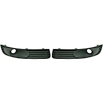 Front, Driver and Passenger Side Fog Light Trims, Primed