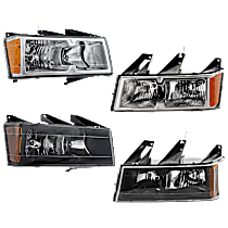 Driver and Passenger Side Halogen Headlight, With bulb(s), For Models With Performance Xtreme Package, OE Replacement