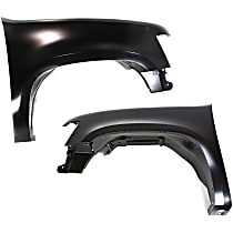 Front, Driver and Passenger Side Fenders, CAPA Certified