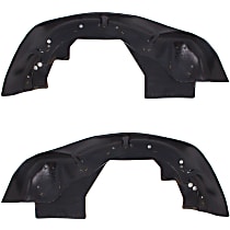 Front, Driver and Passenger Side, Inner Section, Fender Liner