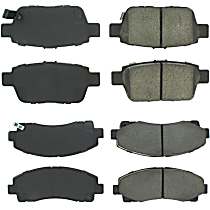 SET-CE102.11020-C Front and Rear C-Tek Series Semi-metallic Brake Pad Set