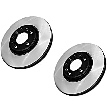 Front Brake Disc, Plain Surface, 12 Lugs, 363 mm, 4 X 2, Premium Series
