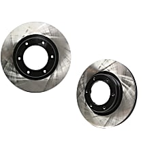 SET-CE120-44093-2 Front Brake Disc, Plain Surface, Vented, 6 Lugs 311.4 mm 4WD Premium Series