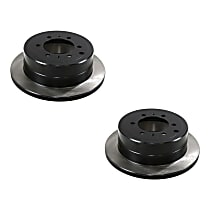 SET-CE120-44094-2 Rear Brake Disc, Plain Surface, Vented, 6 Lugs 335.03 mm 4WD Premium Series