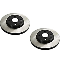 SET-CE120-44133-2 Front Brake Disc, Plain Surface, Vented, 4 Lugs 255.02 mm FWD Premium Series