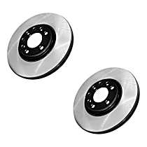 Brake Disc, Plain Surface, Vented, 4 Lugs, 250.19 mm, 1.9L 4Cyl, Premium Series