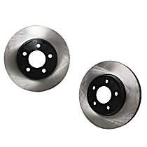 Front Brake Disc, Plain Surface, Vented, 5 Lugs, 295.91 mm, 3.0L 6Cyl, Premium Series