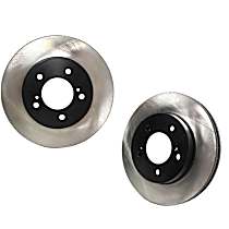 SET-CE120-65032-2 Front Brake Disc, Plain Surface, Vented, 5 Lugs 276.61 mm FWD Premium Series