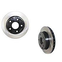 Front Brake Disc, Plain Surface, Vented, 5 Lugs, 311.91 mm,, Premium Series