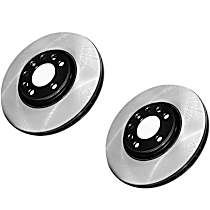 SET-CE120-79016-2 Front Brake Disc, Plain Surface, 10 Lugs, 390.65 mm,, Premium Series
