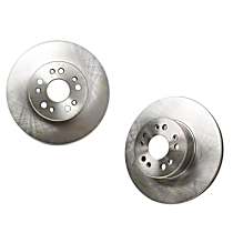 SET-CE121-35023-2 Front Brake Disc, Plain Surface, Vented, 5 Lugs, 320.04 mm, RWD, C-Tek Series